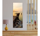 Pintura decorativa lienzo dky211415206510_3080 multicolor 30x80 cm