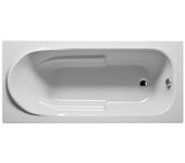 Baignoire acrylique riho columbia-gris-sans appui-tête-gris--0--0