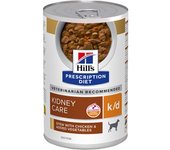 Hill´s Prescription Diet k/d Kidney Care Estofado Pollo y Verduras Perro Latas 354 gr