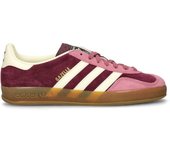 Adidas - Zapatilla Gazelle Indoor, Hombre, Maroon-white-preloved crimson, 9,5 UK