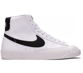 Nike - Zapatilla Blazer Mid 77 Next Nature Mujer, Mujer, White-Black, 11,5 USA