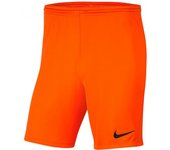 Nike - Pantalón corto Park III Knit Niño, Unisex, Safety Orange-Black, XS