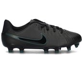 Nike - Bota de fútbol Tiempo Legend 10 Academy FG/MG Niño, Unisex, Black-Black-Deep Jungle, 5,5Y