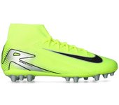Nike - Bota de fútbol Air Zoom Mercurial Superfly 10 Academy AG, Unisex, Volt-Black, 12,5 USA