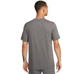 Nike - Camiseta Park 20 Swoosh Arm m/c, Hombre, Charcoal Heather-White, 3XL