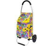 Pylones Carrito de la compra  amarillo poliéster  0 x 22 x 53 cm