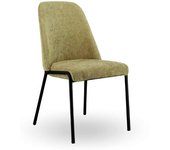 Home Heavenly Pack de 2 sillas de comedor silla salón en color verde