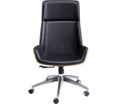Kare Design Silla de oficina giratoria ajustable con ruedas negras