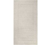 Wecon Home Alfombra crudo diseño tufting a mano en relieve 70x140