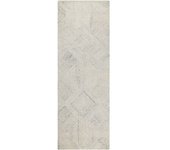 Wecon Home Alfombra crudo diseño tufting a mano en relieve 80x300
