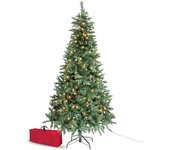 WeHome Árbol de navidad artificial con luces led de 180 cm.