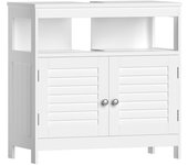 VASAGLE Mueble de lavabo de 30 x 60 x 60 cm de color blanco