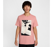 Nike Sportswear Camiseta de cuello redondo - Hombre - Rosa (XL)