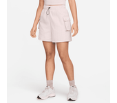 Nike Sportswear Essential Pantalón corto de talle alto de tejido Woven - Mujer - Morado (M (EU 40-42))