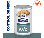 12x370gr Hills Prescription Diet Pd Canine W/d Comida Húmeda Para Perros