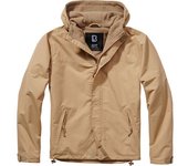Brandit Windbreaker Frontzip Chaqueta - Beige (XL)