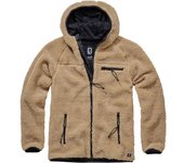 Brandit Teddyfleece Worker Chaqueta - Beige (5XL)