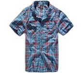 Brandit Roadstar Camiseta - Rojo Azul (S)
