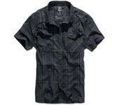 Brandit Roadstar Camiseta - Negro Azul (L)