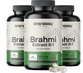 OnEnergy 3x Brahmi 1200 mg, en total 270 cápsulas