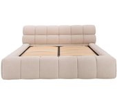 Pascal Morabito Cama con canapé abatible poliéster beige 160 x 200 cm