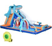 Outsunny Castillo hinchable infantil 440x350x240 cm multicolor