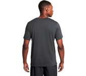 Nike - Camiseta Swoosh Air Graphic, Hombre, Anthracite-Safety Orange, L