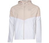Nike - Chaqueta Sportswear Swoosh Air Run, Hombre, White-Orewood Brn, M