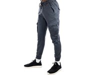Reell - Pantalón largo Reflex Rib Cargo Dark Grey, Hombre, Dark Grey, L