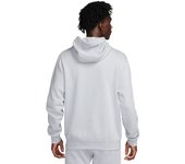 Nike - Sudadera Sportswear SP Hoodie Fleece, Hombre, Wolf Grey-White, M