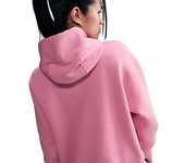 Nike - Sudadera Sportswear Fleece Mujer, Mujer, Elemental Pink-Sail, L