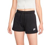 Nike - Pantalón corto Sportswear Club Fleece Mujer, Mujer, Black-White, M