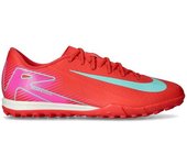 Nike - Bota de fútbol Air Zoom Mercurial Vapor 16 Academy Turf, Unisex, Ember Glow-Aurora Green, 8 USA