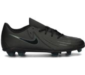 Nike - Bota de fútbol Phantom GX II Club FG/MG, Unisex, Black-Black-Deep Jungle, 9,5 USA