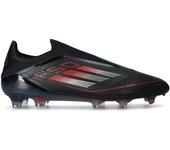Adidas - Bota de fútbol F50 Elite LL FG, Unisex, Core Black-Iron Met-Lucid Red, 11 UK