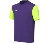 Nike - Camiseta Tiempo Premier II m/c Niño, Unisex, Court Purple-Volt, XL