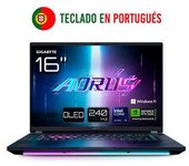 Gigabyte Aorus Master 16" Intel Core Ultra 9 32gb Ram 1tb Dsp0000030703 Negro