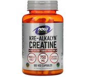 Now Foods Kre-alkalyn® creatina 750mg - 120 veg caps