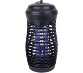Mata insectos elect.criollo 15w negro luz ultravioleta rejilla alta tension ipx4 31,2x14,7x14,7 cm