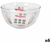 Bol para mezclar quttin vidrio ø 21,2 x 11,2 cm (6 unidades)