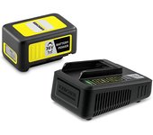 Kärcher 36 V Batería y cargador 36V/2,5, 36 V/2,5 Ah, batería de ionos de litio, en menos de 1,5 horas carga al 100 %, para todos los equipos de la plataforma de baterías 36 V Battery Power