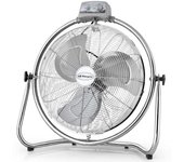 Orbegozo PWO 1952 - Ventilador industrial, aspas 50 cm de diámetro, 3 velocidades de ventilación, cabezal oscilante multiorientable, asa de transporte, 130 W