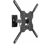 AISENS Soporte ECO giratorio, inclinable para monitor/TV 30kg (2 Pivotes) de 32-55, Negro