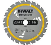 DeWalt DT1951-QZ Sierra circular, 1 pieza 184mm 24T