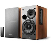 Edifier Par de altavoces R1280T Active Bookshelf, sistema de altavoces activos 2.0 para PC, monitores de estudio, altavoz, 42 vatios RMS, marrón
