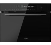 Cecotec Horno Microondas Integrable 60x45cm Bolero Hexa MWS704500 Glass Black. 3000W, 50L de Capacidad, 20 Funciones con Full Steam, Modo Eco, Defrost, Steam EasyClean, Electronic Timer