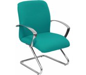 Sillón Caudete confidente patín bali turquesa