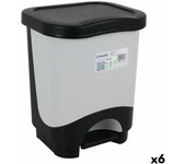 Cubo de basura tontarelli idea gris 10 l
