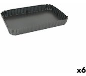 Molde desmontable quttin rectangular 27,3 x 20 x 3 cm (6 unidades)