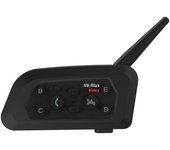 Teleheer V6 Pro Motocicleta Cascos Intercom 1200M Duplex Interphone Moto-Talkie para Moto con casco de motocicleta
